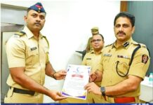 कर्तव्यदक्ष तपास व वेगवान कारवाईची दखल : राहुल शिंपी यांना जळगाव जिल्हा पोलीस अधीक्षक महेश्वर रेड्डी यांच्याकडून प्रशस्तिपत्र