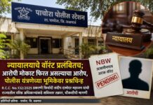 न्यायालयाचे वॉरंट प्रलंबितच; आरोपी मोकाट फिरत असल्याचा आरोप, पाचोरा पोलीस यंत्रणेच्या भूमिकेवर प्रश्नचिन्ह