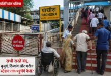 सुरक्षा बनाम सुविधा: महाराष्ट्र के जळगाव जिले के पाचोरा रेलवे स्टेशन पर बुजुर्गों, दिव्यांगों और मरीजों के लिए आखिर रास्ता कहां है? सभी मार्ग बंद, वैकल्पिक व्यवस्था नदारद; नागरिकों ने उठाए गंभीर सवाल, जनप्रतिनिधियों से हस्तक्षेप की मांग